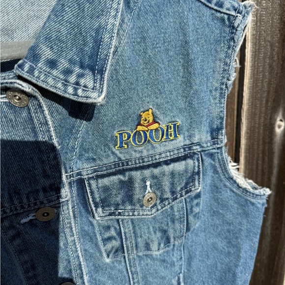Vintage Winnie the Pooh Denim Vest - Picture 3 of 7